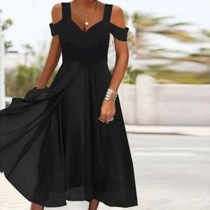 Black Midi Dress
